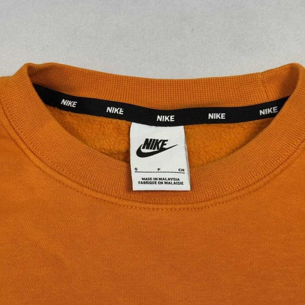 Nike‎ Tennessee Volunteers Crew Neck Sweatshirt NCAA Orange Men's Small